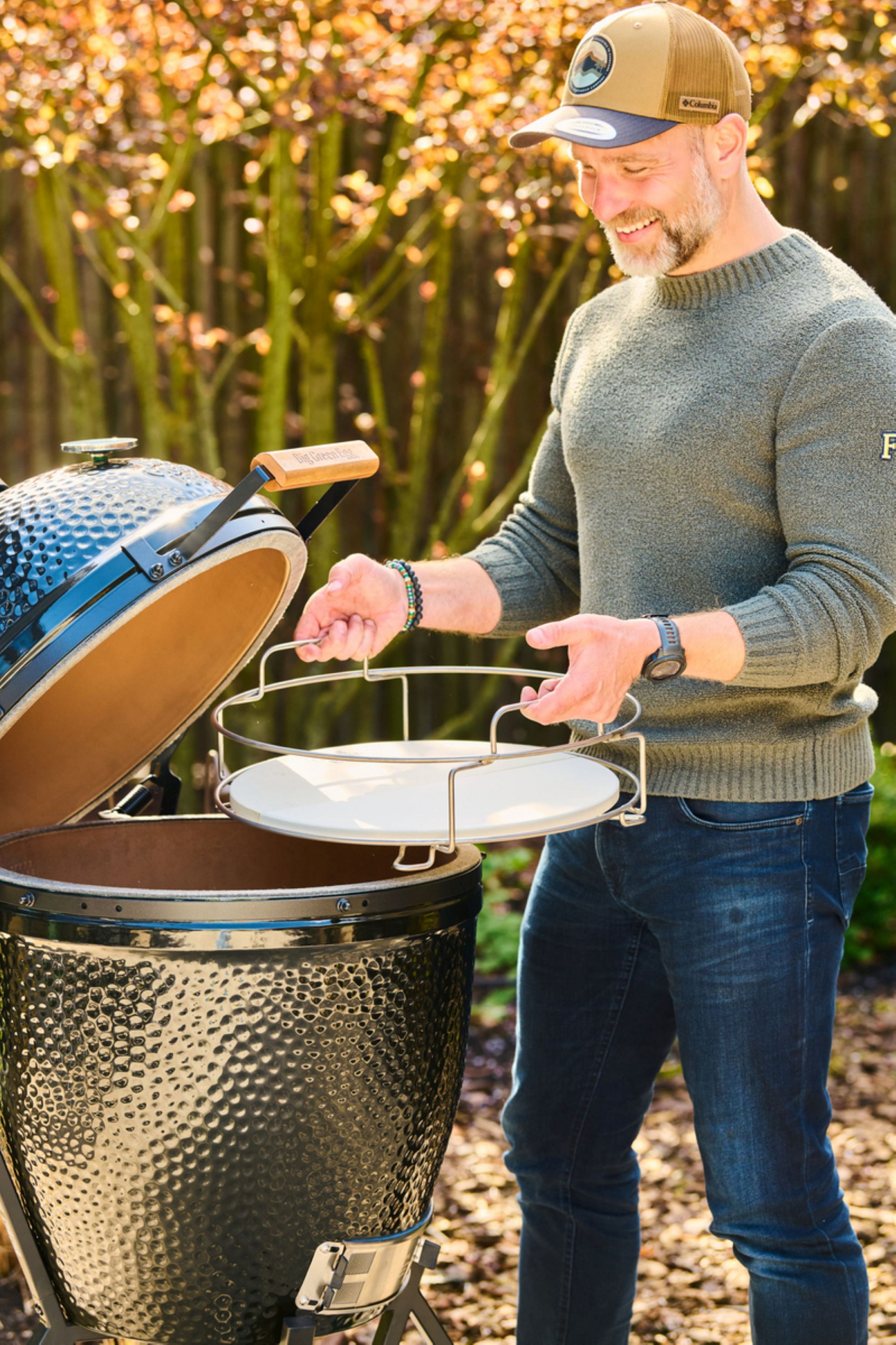 Lämmönjakosarja Big Green Egg Large grilliin 2-osainen