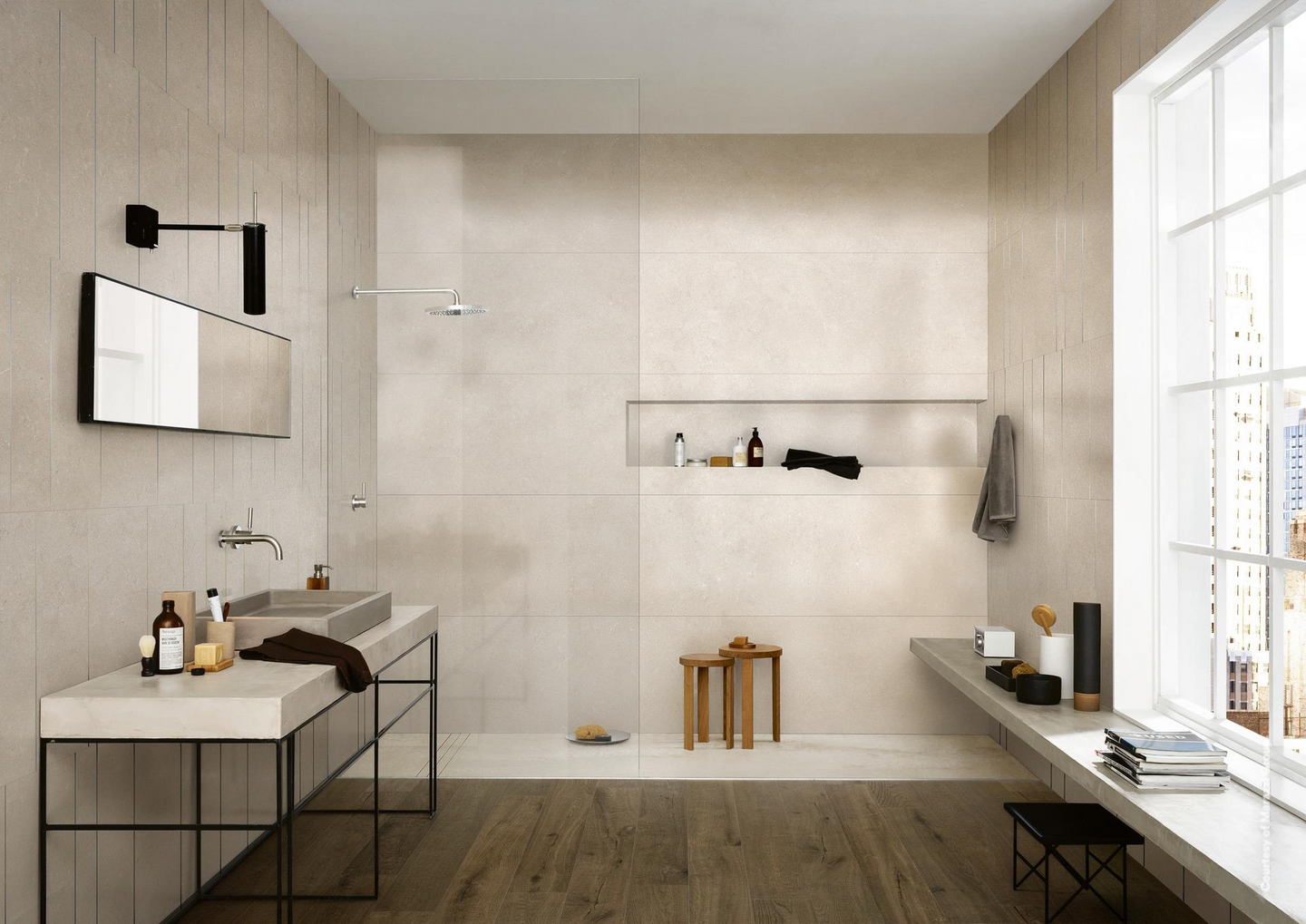 Lattialaatta Vero 20x120 Rovere Beige RT 0,72m²