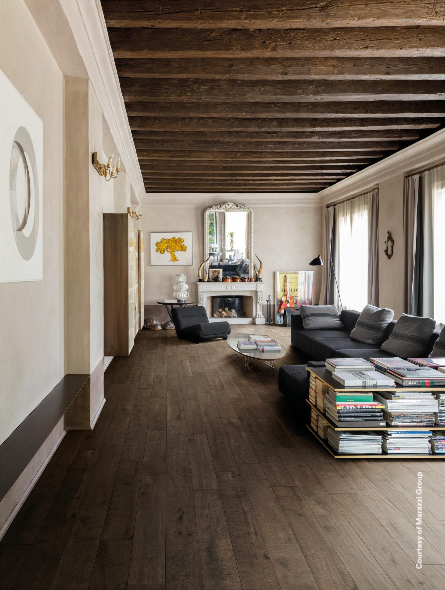 Lattialaatta Vero 20x120 Quercia Brown R11B 0,72m²