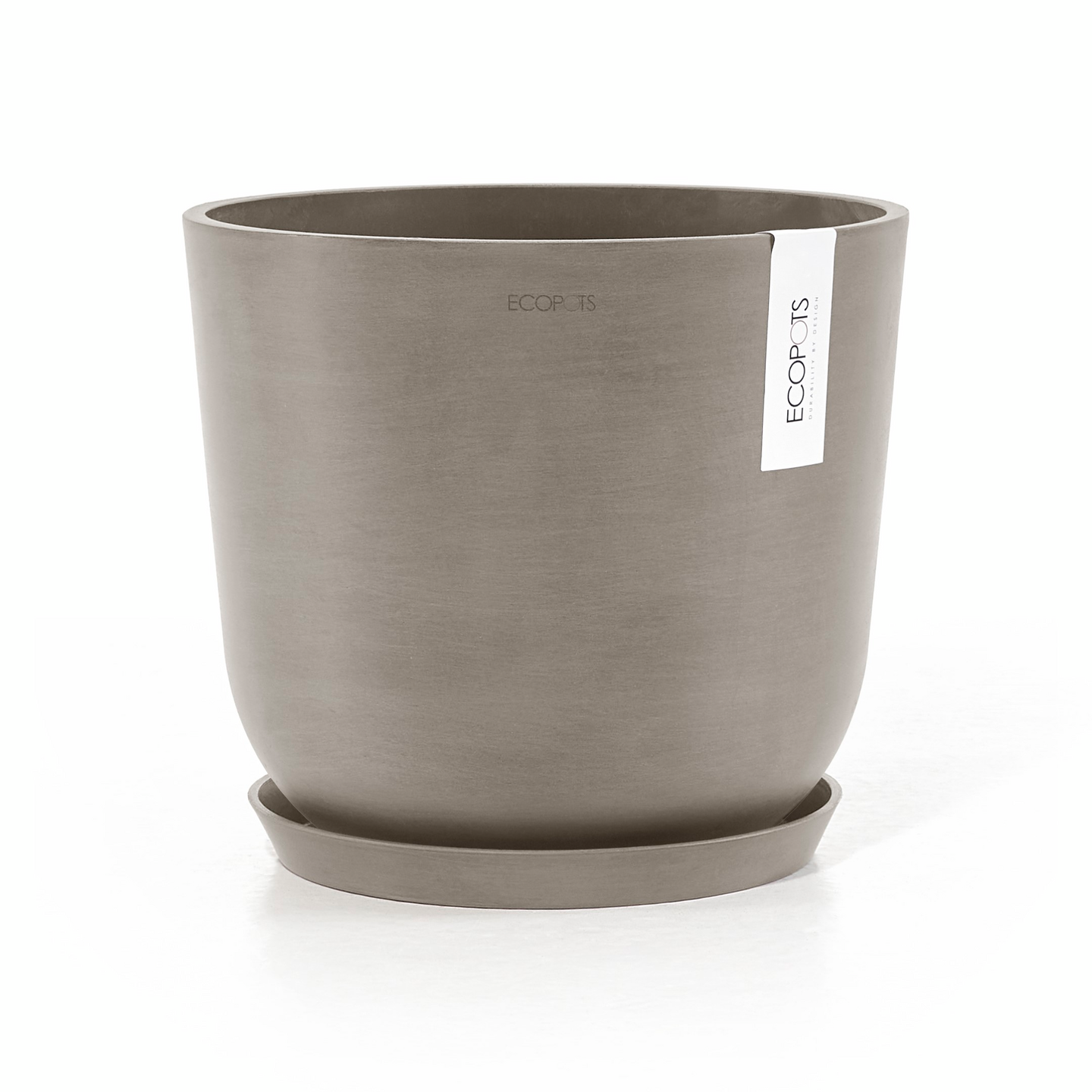 Ruukku Ecopots Oslo 25cm taupe