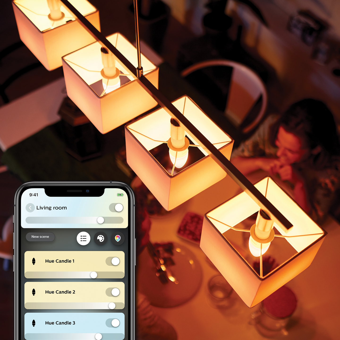 Led-lamppu Philips Hue WA 5.2W E14 B39
