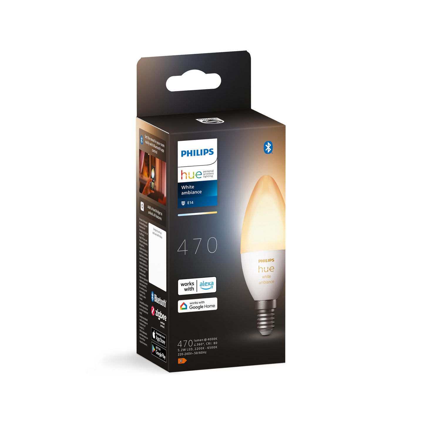 Led-lamppu Philips Hue WA 5.2W E14 B39