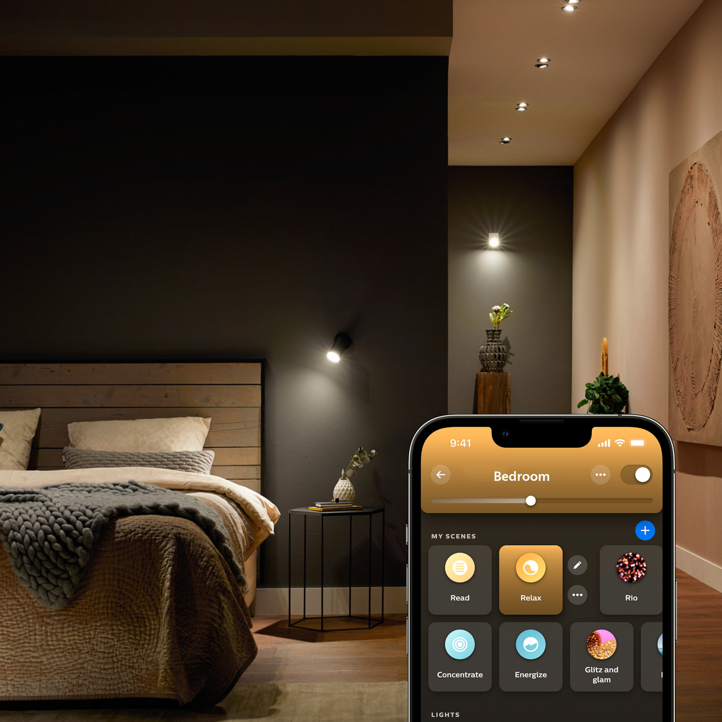 Kohdelamppu Philips Hue White Ambience 4.2 W 400l 2200-6500K GU10
