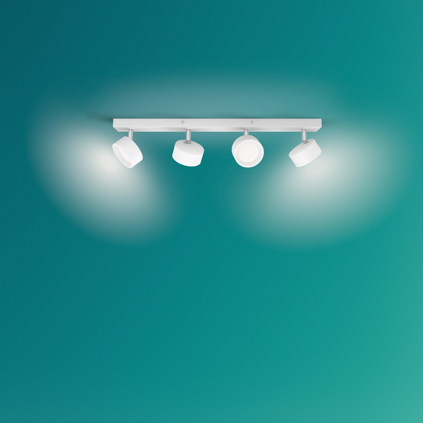 Kohdevalaisin Philips Bracia 4x5.5W HV 2200lm 2700K valkoinen