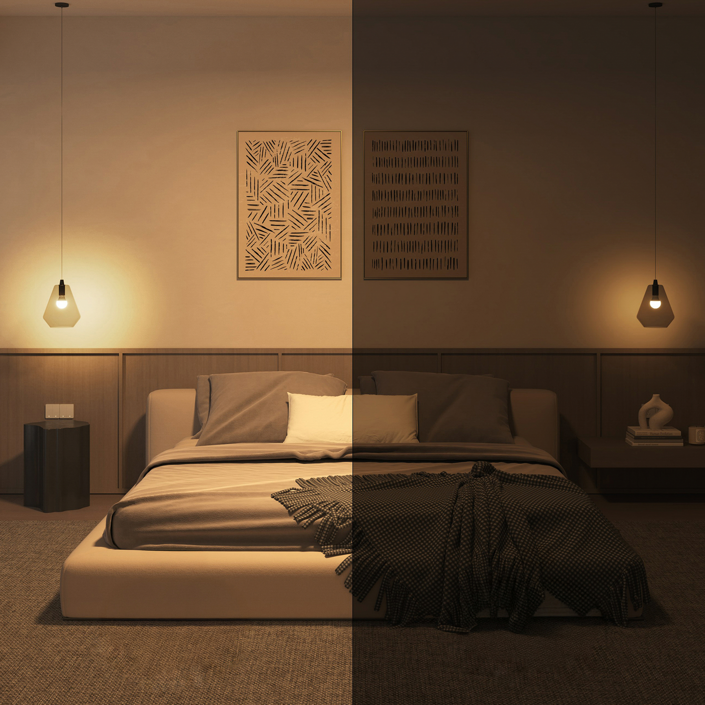 Led-lamppu PHILIPS ESSENTIAL White and Color Ambiance 806lm 2200-6500K E27 2kpl