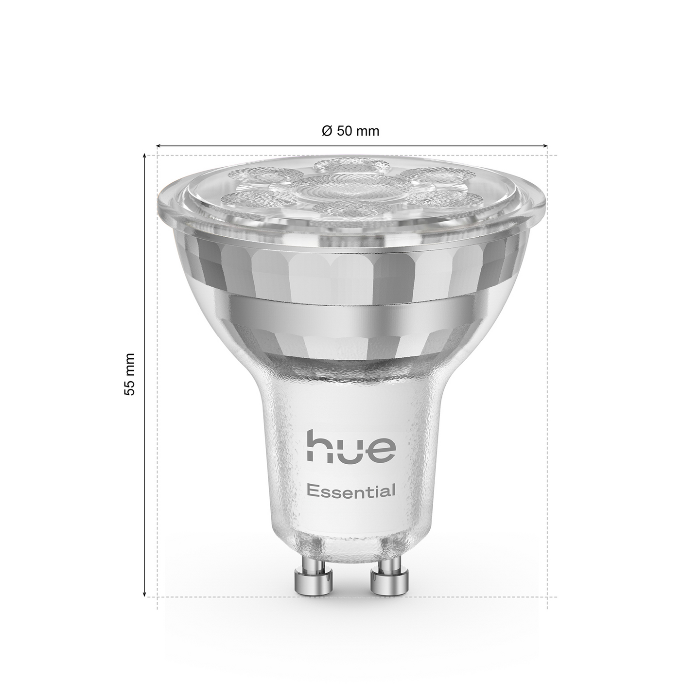 Led-lamppu PHILIPS ESSENTIAL White and Color Ambiance 345lm 4.7W 2200-6500K GU10