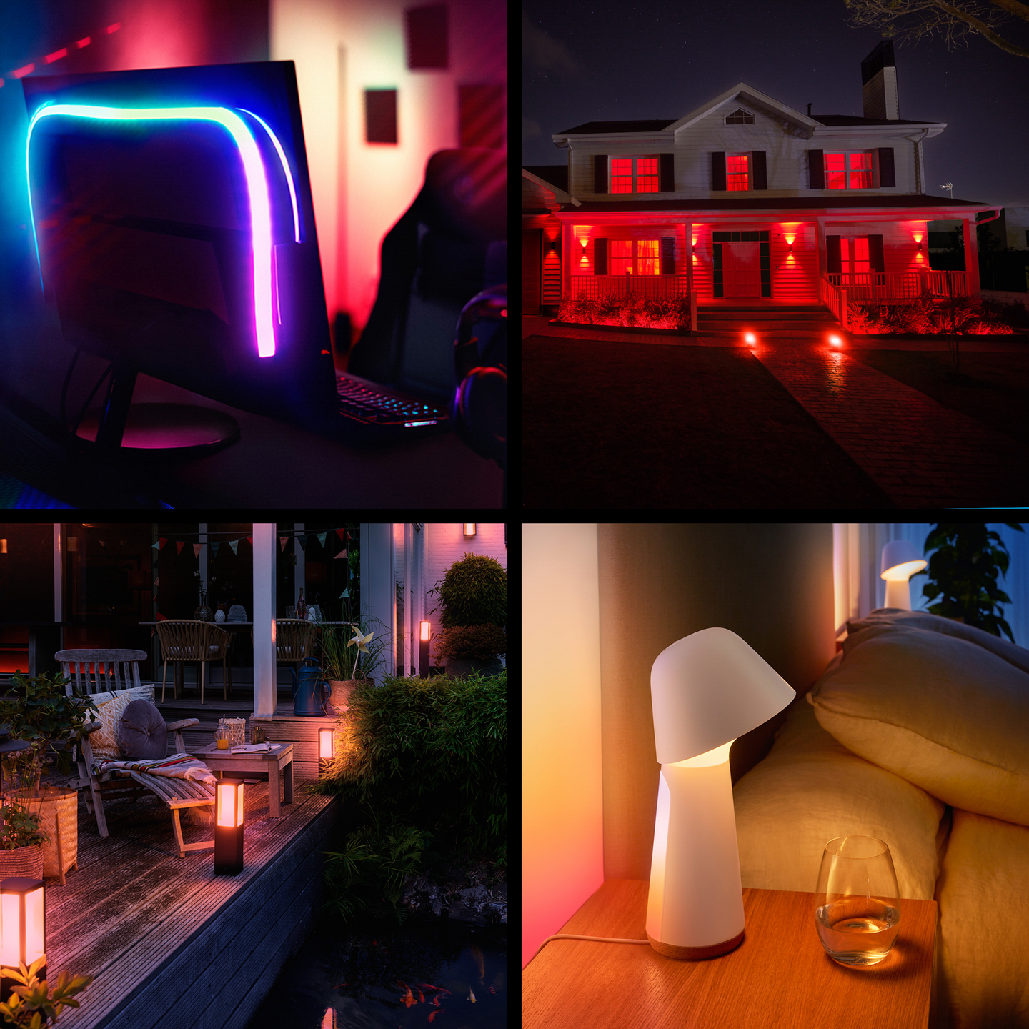 Led-lamppu PHILIPS ESSENTIAL White and Color Ambiance 345lm 2200-6500K GU10 2kpl