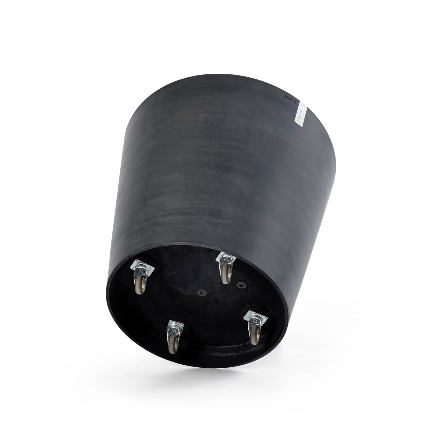 Ruukku Ecopots Amsterdam pyörillä 60cm tummanharmaa