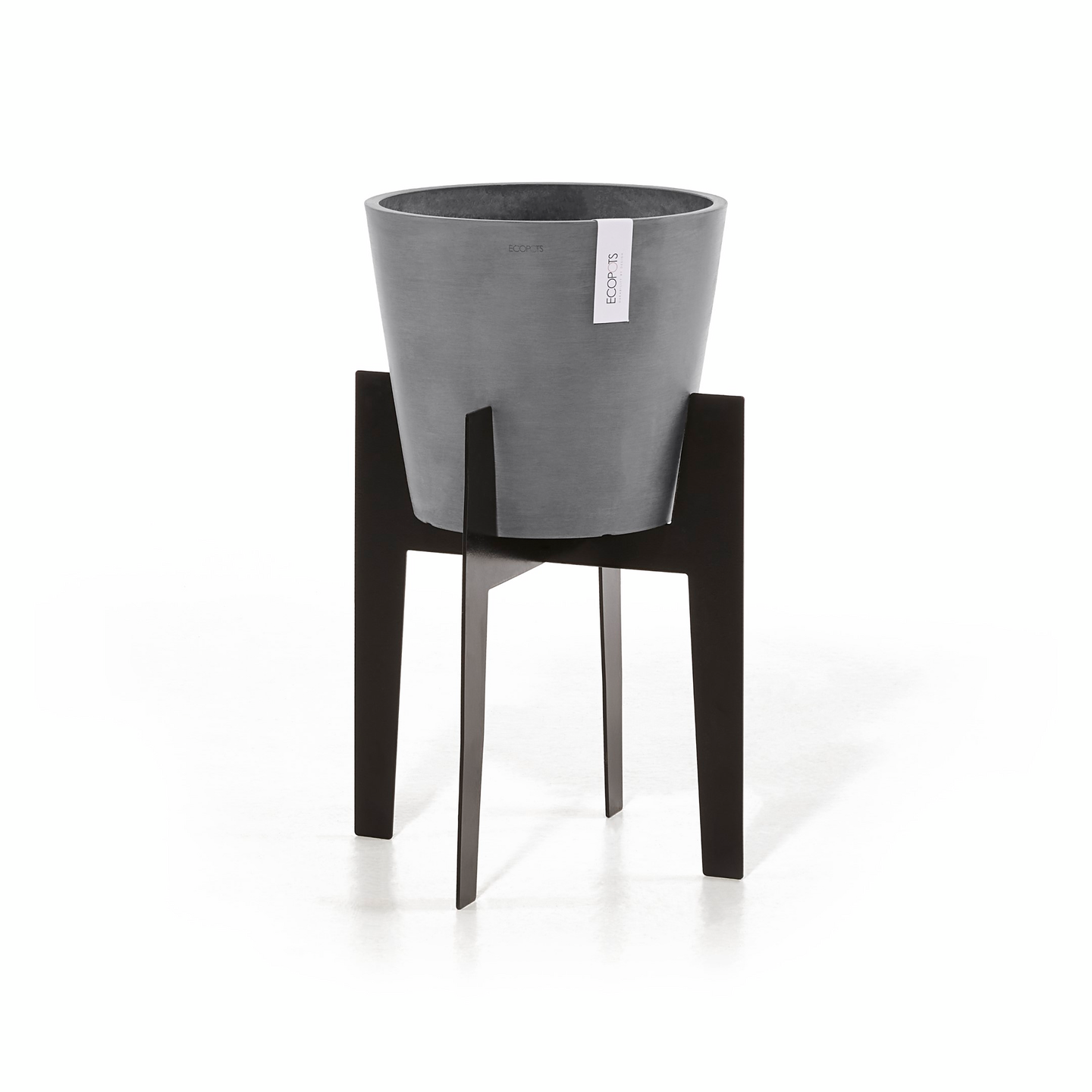 Jalusta Ecopots ruukulle 40cm musta