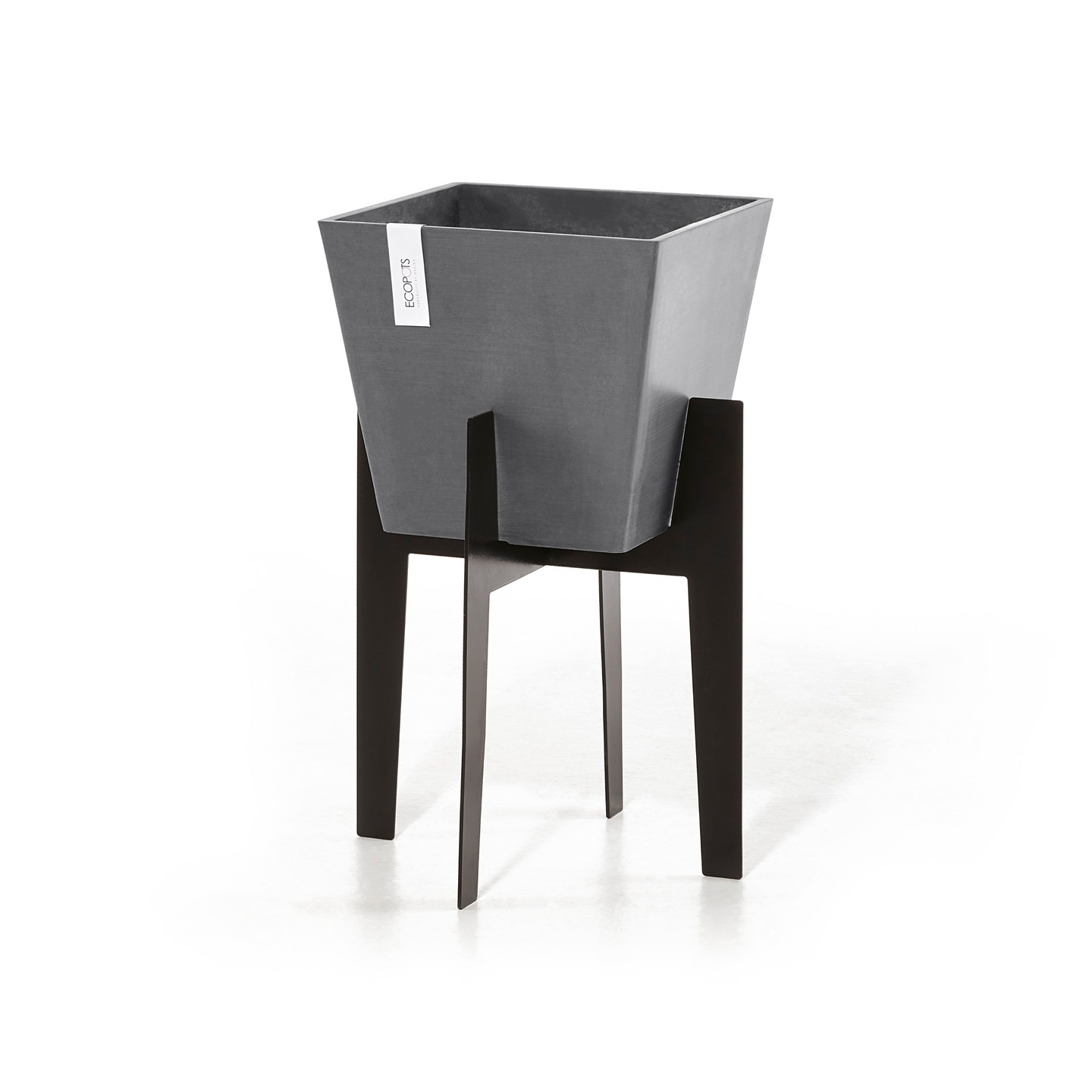 Jalusta Ecopots ruukulle 40cm musta
