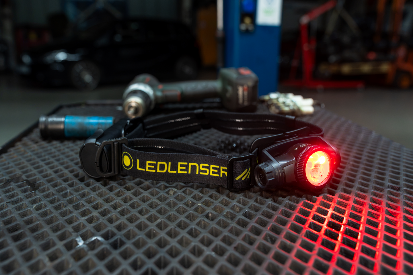 Otsavalaisin Ledlenser H9R Pro ladattava 2200lm keltainen