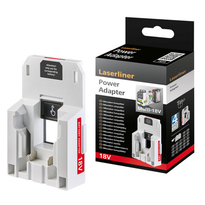 Akkuadapteri Laserliner Milwaukee 18V