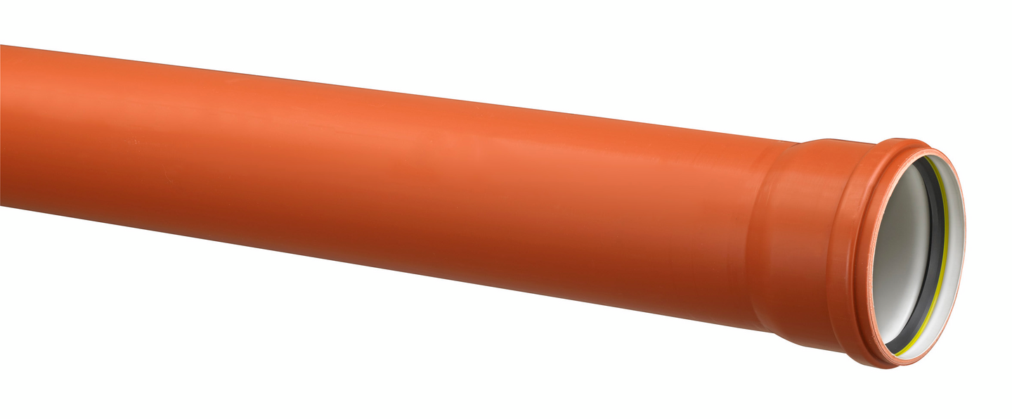 Maaviemäriputki Uponor Ultra Classic 200mm 2m SN8 PP