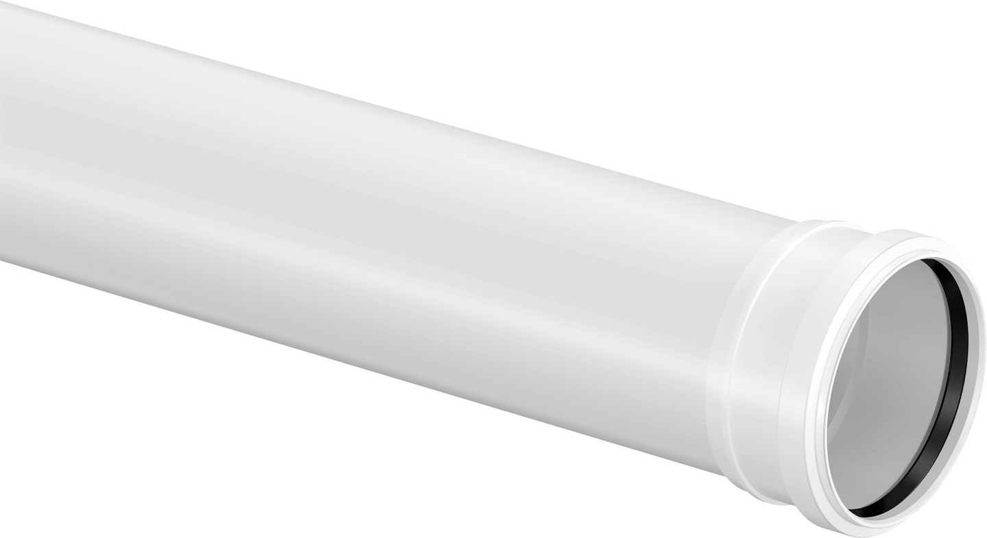Muhviputki Uponor Decibel 110x500 polypropeeni