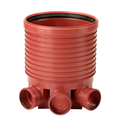 Tarkastuskaivon pohjaosa Uponor 400/160mm risteävä