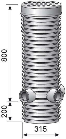 Salaojakaivo Uponor 315/110 1067876