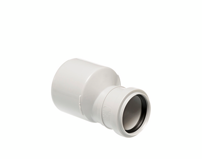 Supistusyhde Uponor Decibel 75x50 polypropeeni