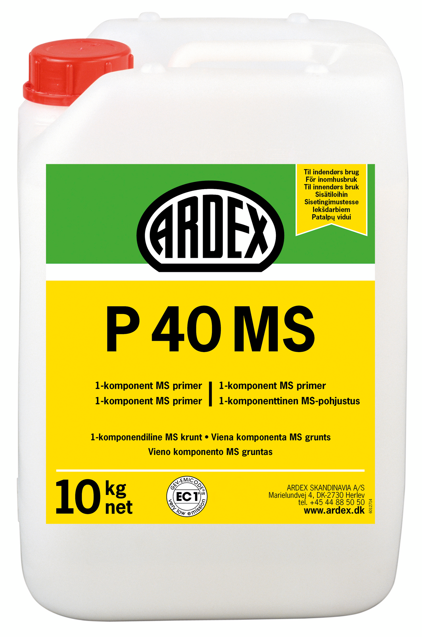 MS-höyrynsulku ARDEX P 40 MS 10kg