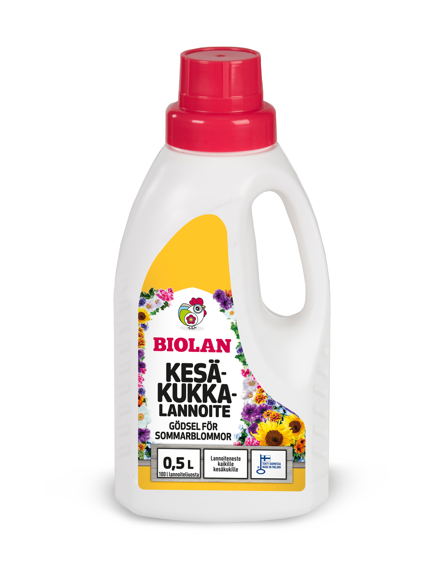 Kesäkukkalannoite Biolan 0,5l