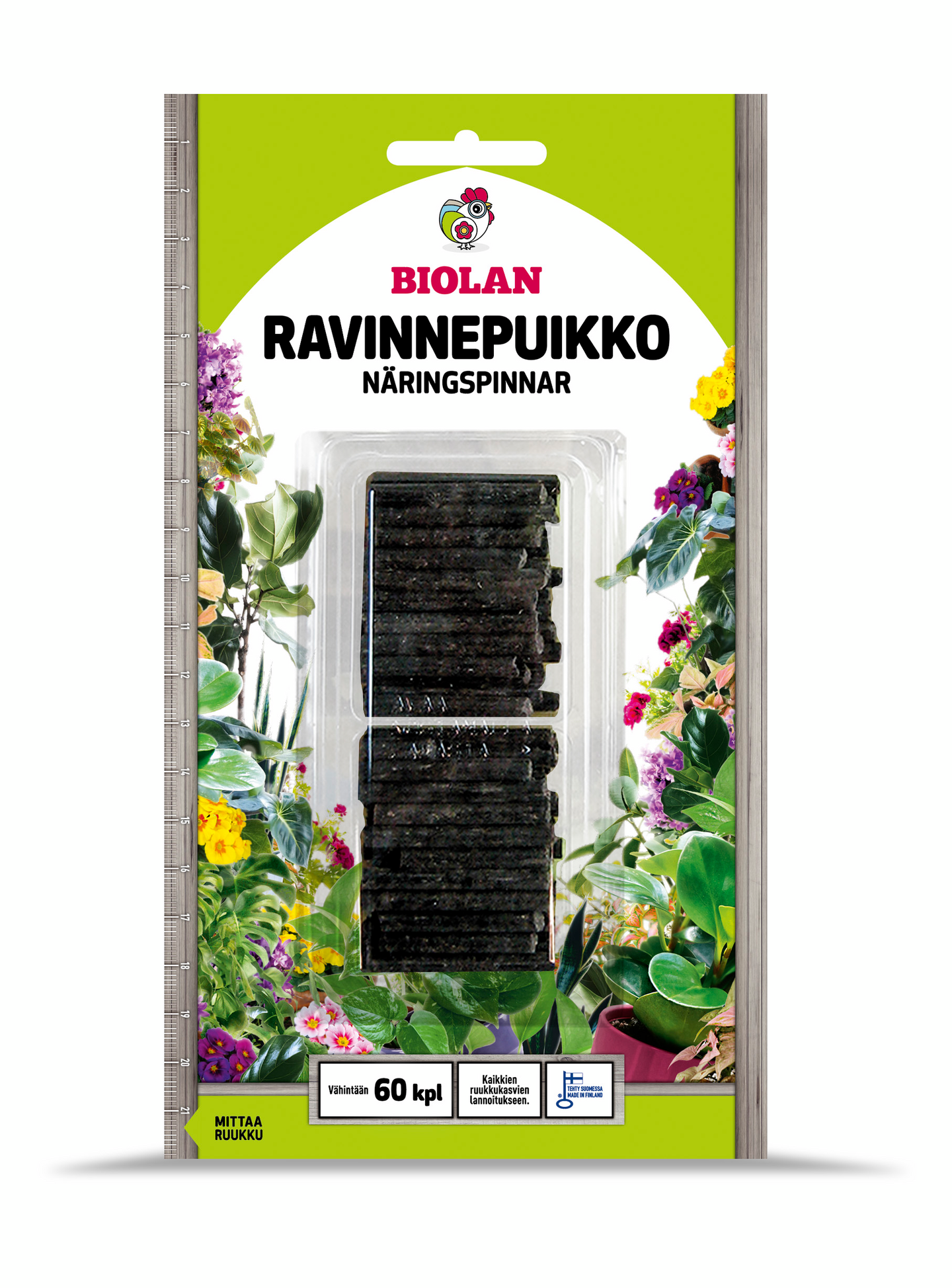 Ravinnepuikko Biolan 60kpl