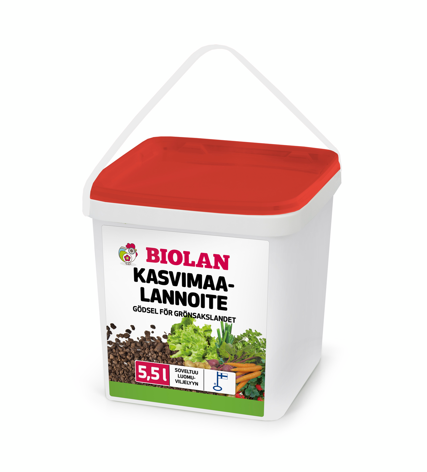 Kasvimaalannoite Biolan 5,5l pakki