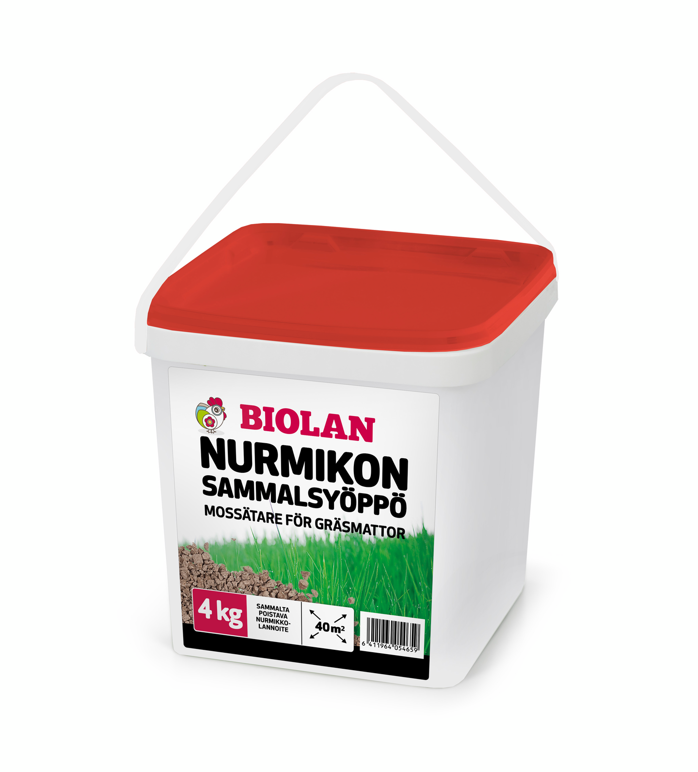 Nurmikon sammalsyöppö Biolan 4kg