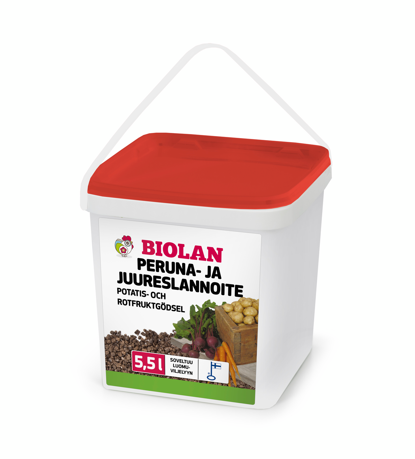 Peruna- ja juureslannoite Biolan 5,5l