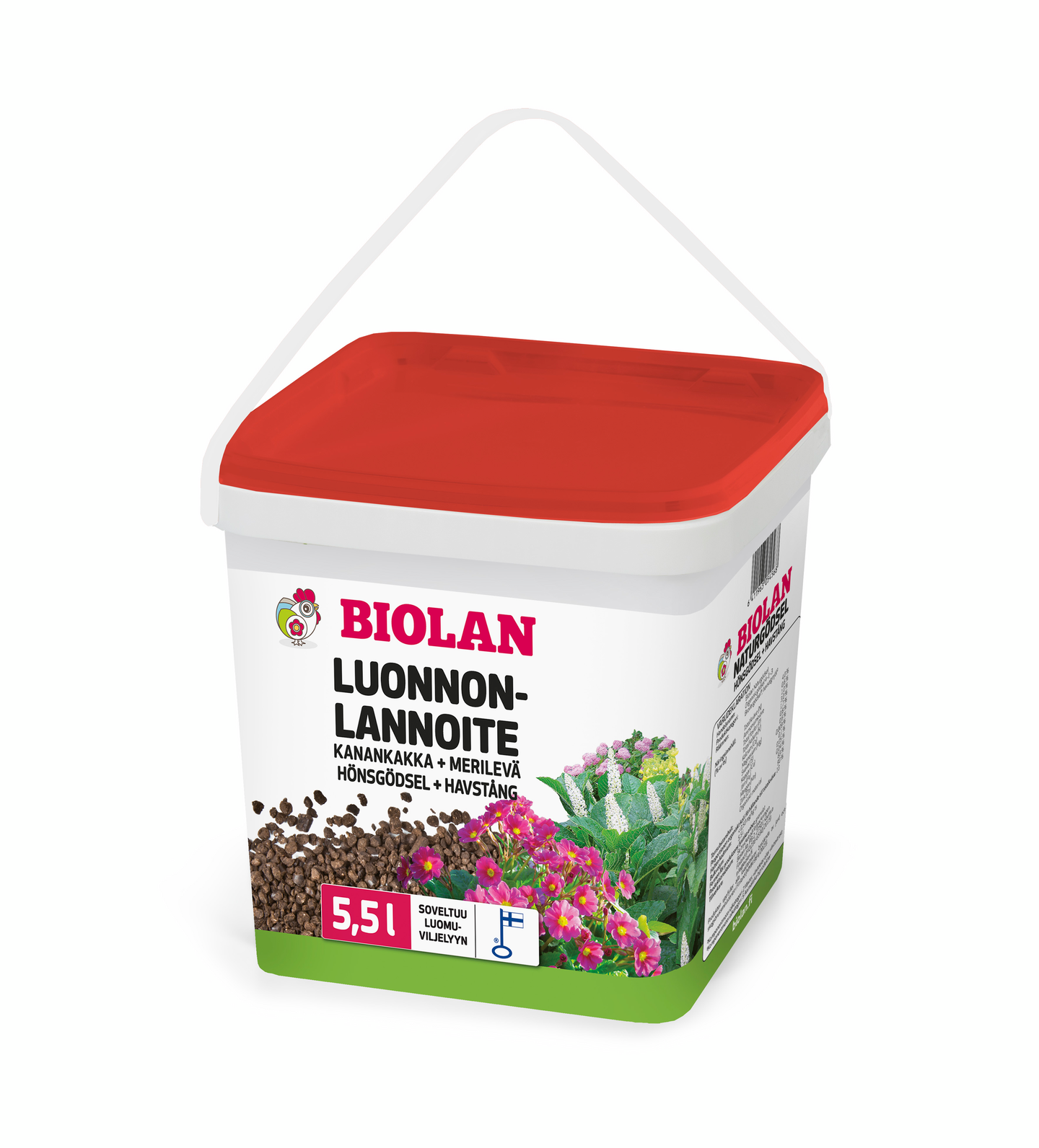 Luonnonlannoite Biolan 5,5l pakki