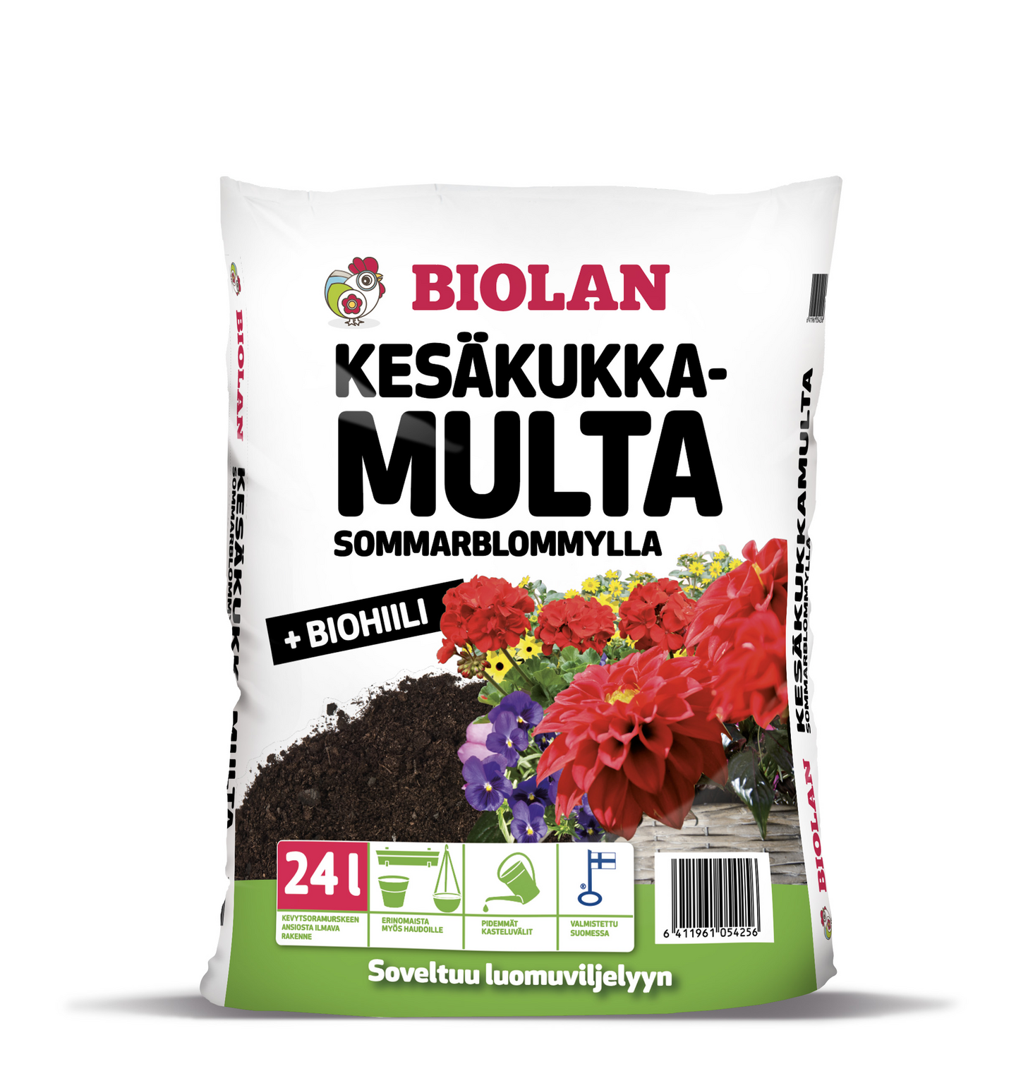 Kesäkukkamulta Biolan 24l