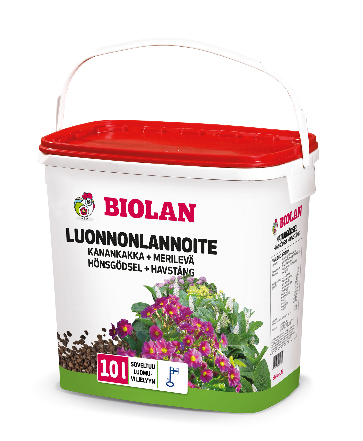 Luonnonlannoite Biolan 10l