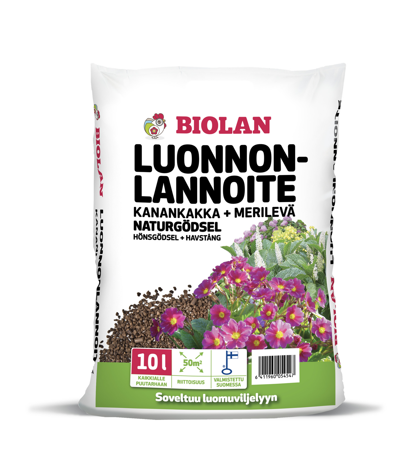 Luonnonlannoite Biolan 10l