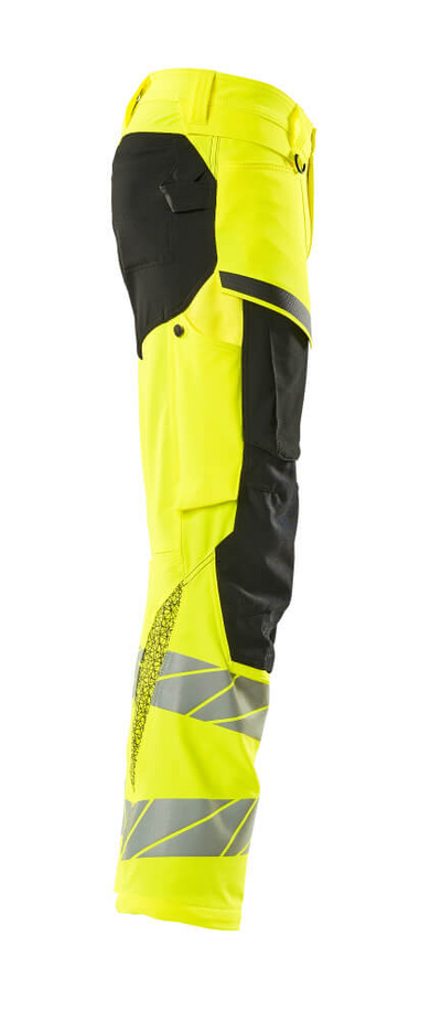 Housut Hi-Vis Mascot 19479-711-1709 keltainen koko 82C48