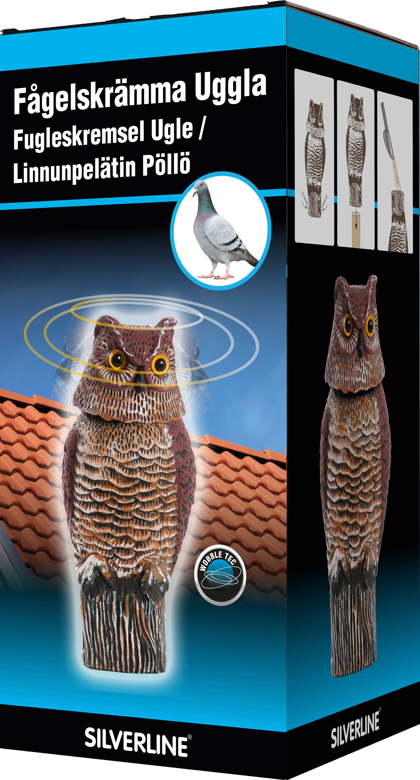 Linnunpelätin Silverline Guard pöllö