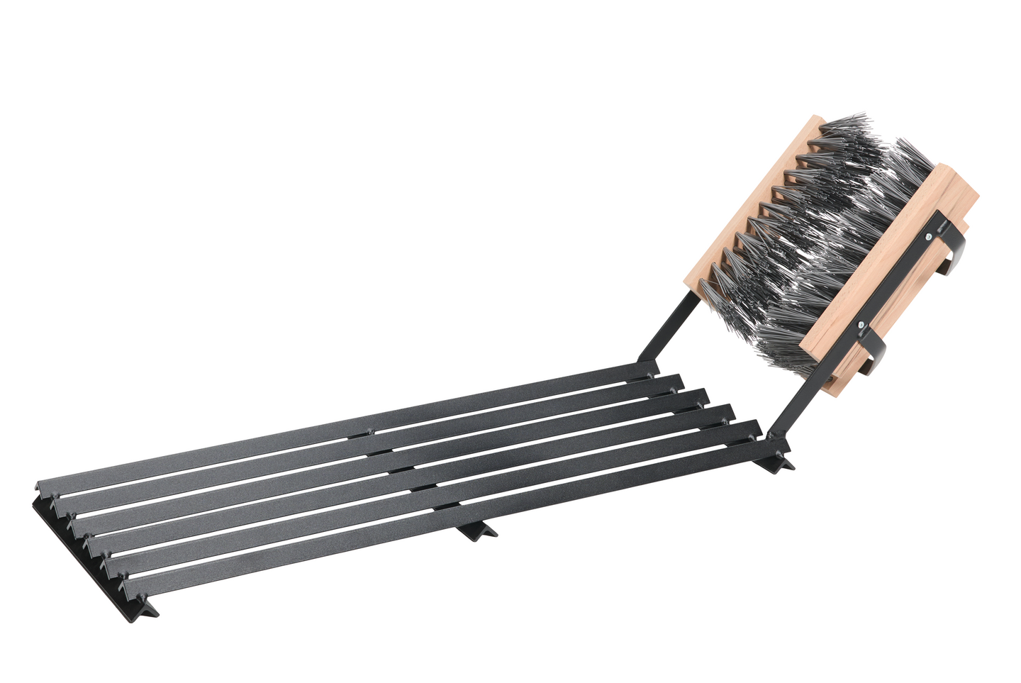 Rappuralli FXA 3-harjaa 75 x 30 cm musta