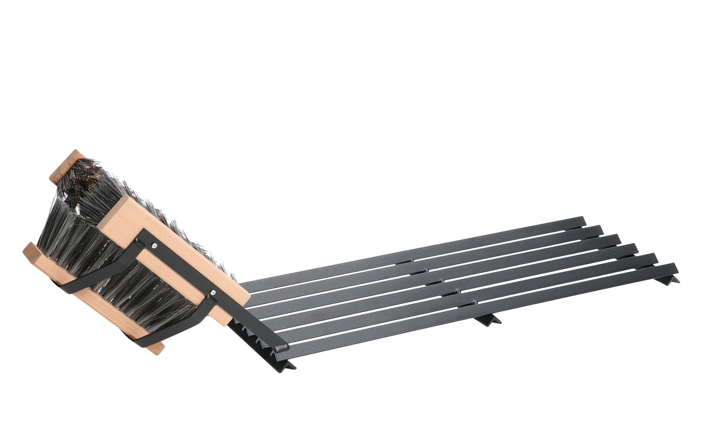 Rappuralli FXA 3-harjaa 75 x 30 cm musta