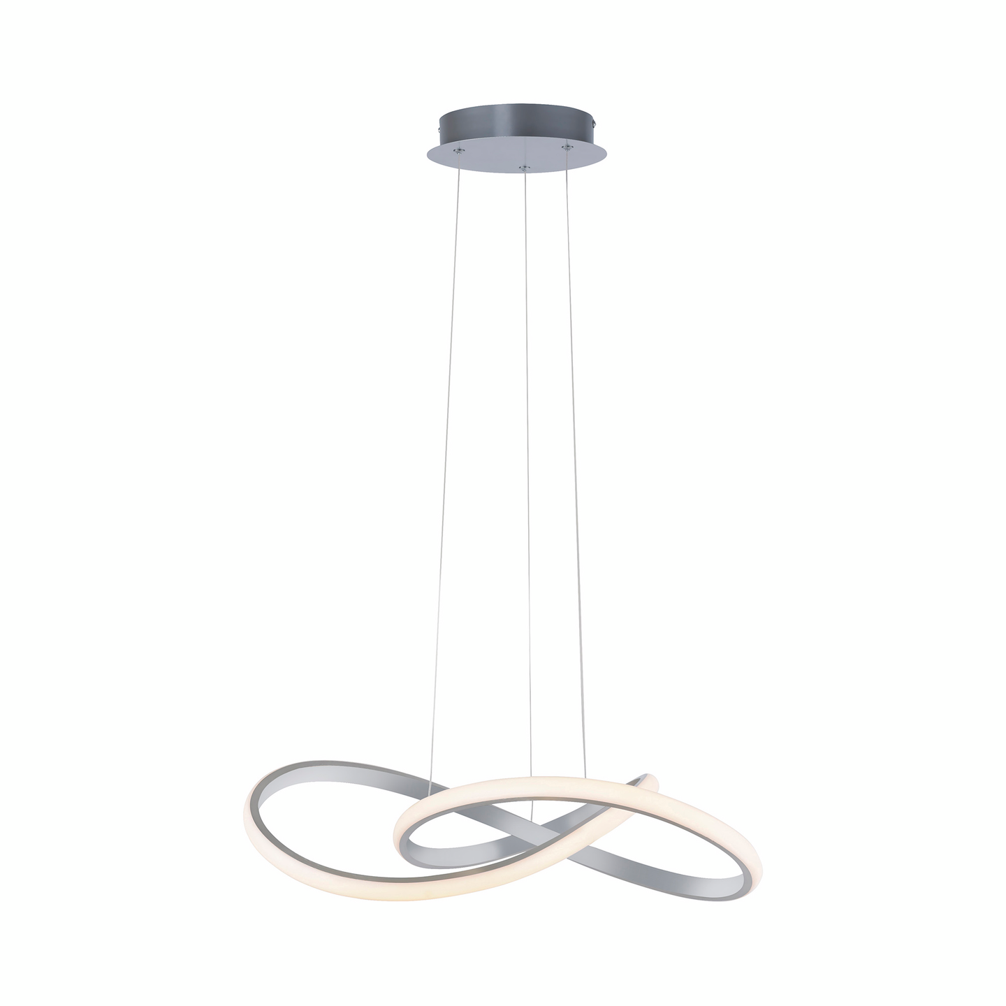 Riippuvalaisin JustLight Maria alumiini