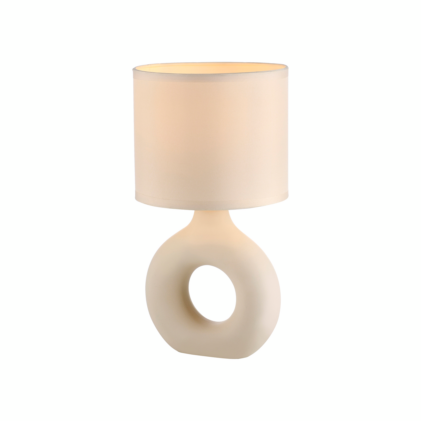 Pöytävalaisin JustLight Carara E27 beige