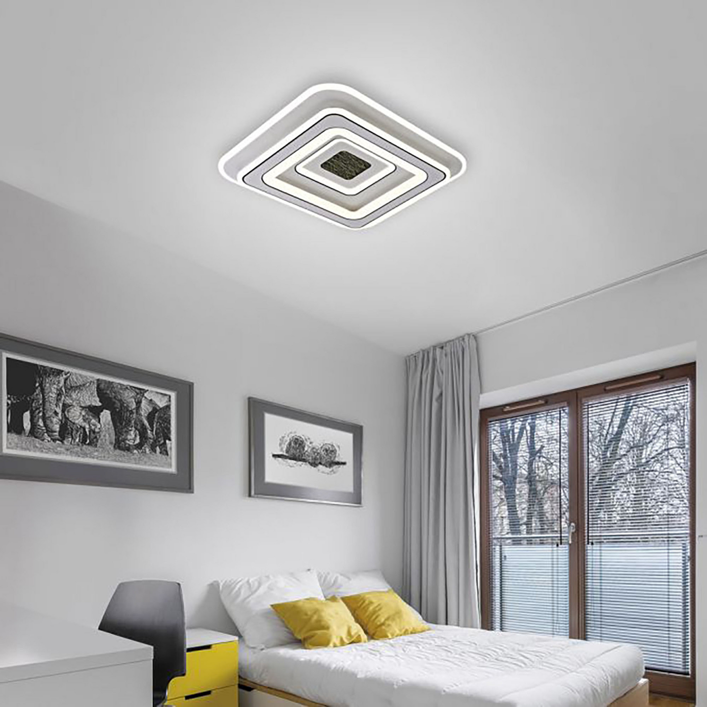 Kattovalaisin JustLight Tolago 46W CCT 490x490mm valkoinen