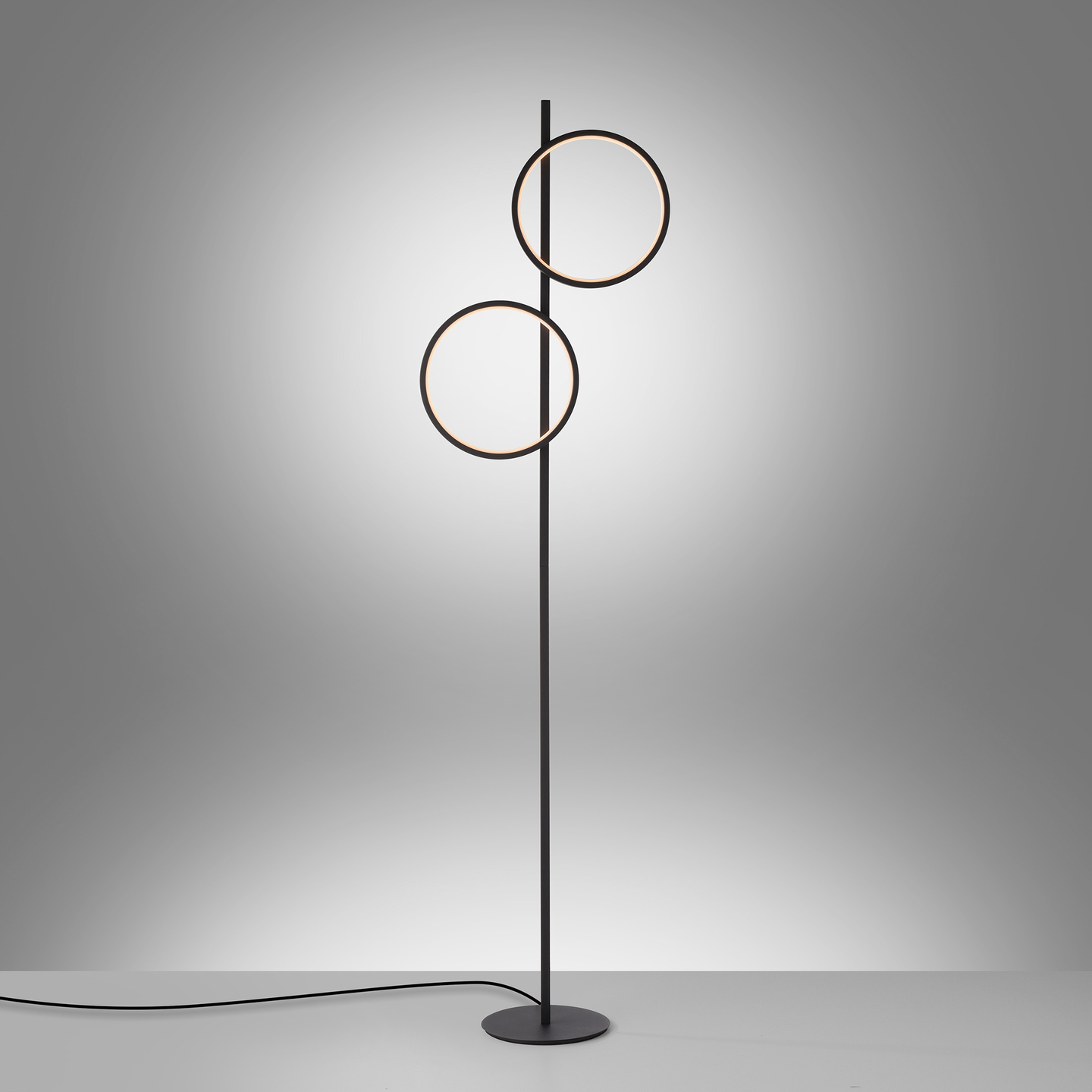 Lattiavalaisin JustLight Mini-Ritus musta