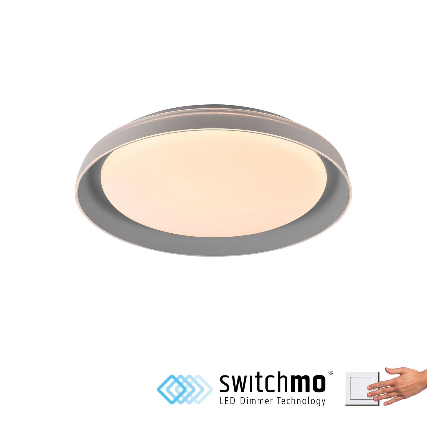 Kattovalaisin JustLight Sati 430mm harmaa
