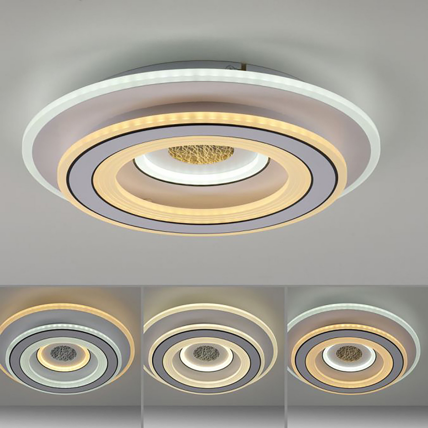 Kattovalaisin Justlight Tolago led 40W CCT valkoinen pyöreä 400mm