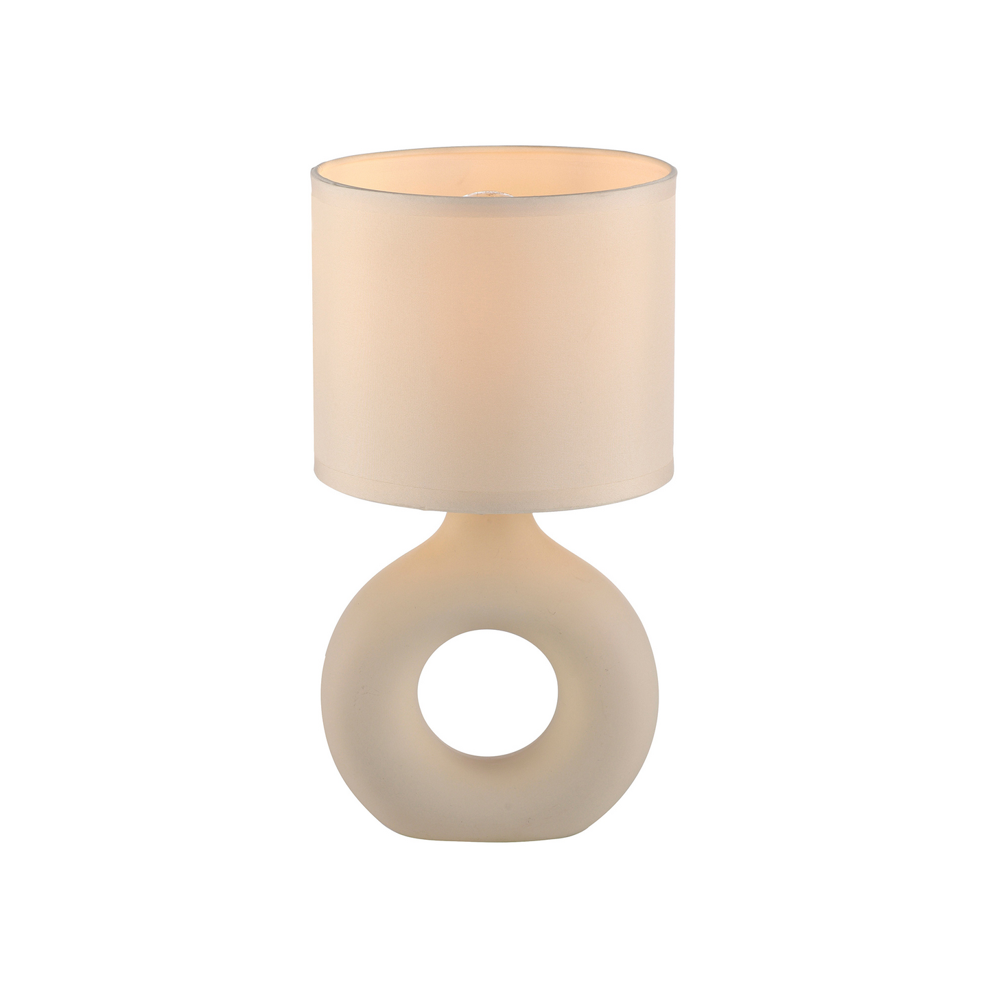 Pöytävalaisin JustLight Carara E27 beige