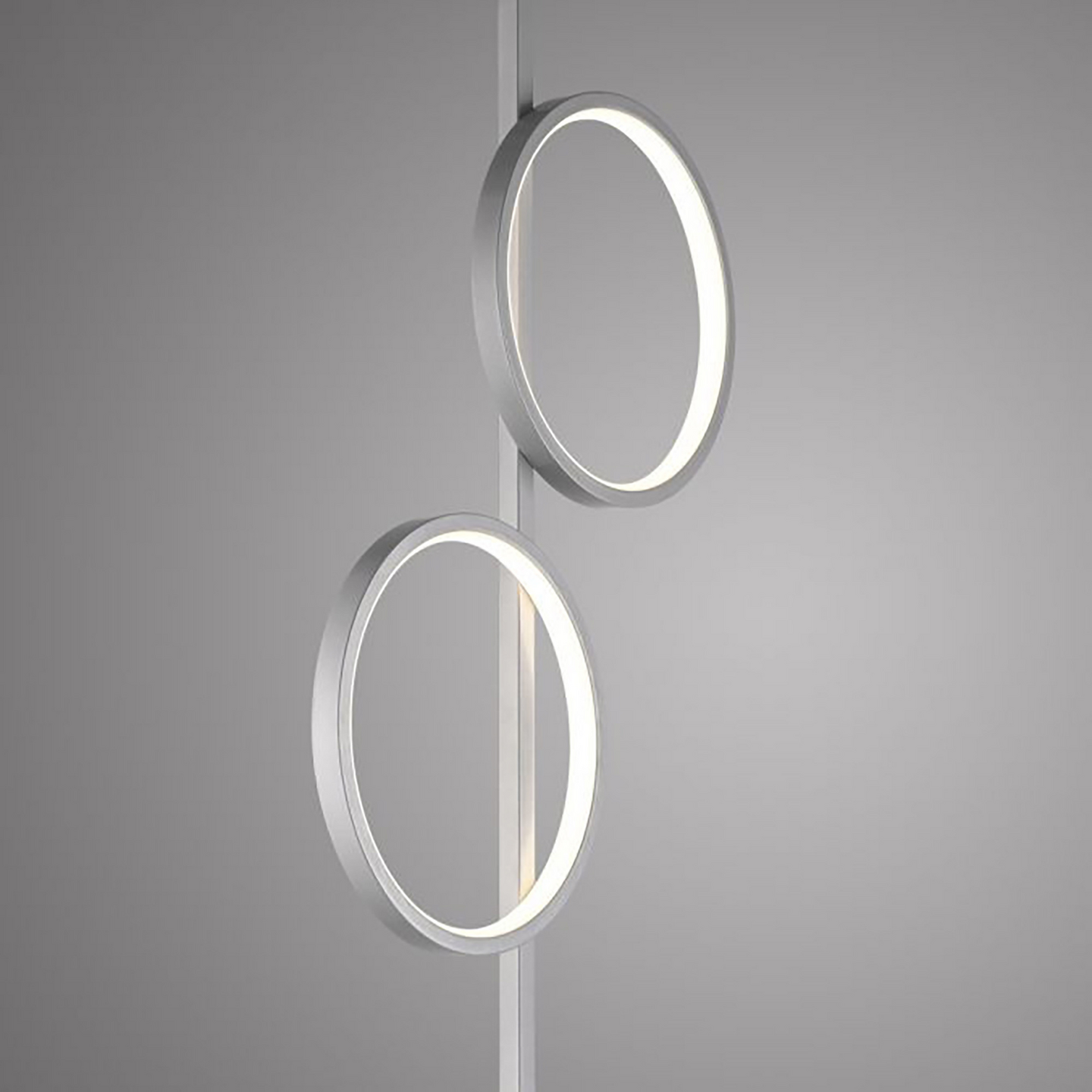 Lattiavalaisin JustLight Mini-Ritus hopea