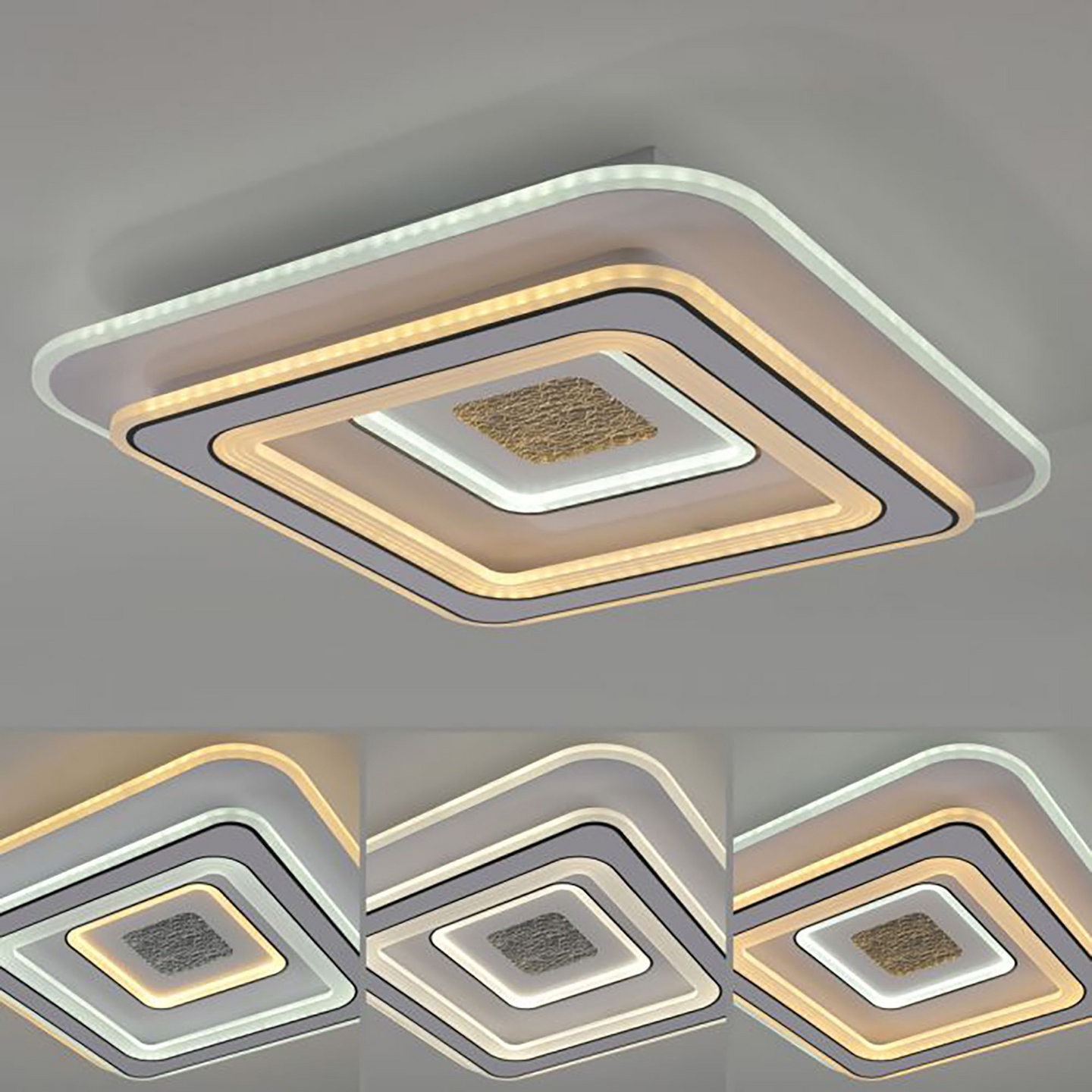 Kattovalaisin JustLight Tolago 46W CCT 490x490mm valkoinen