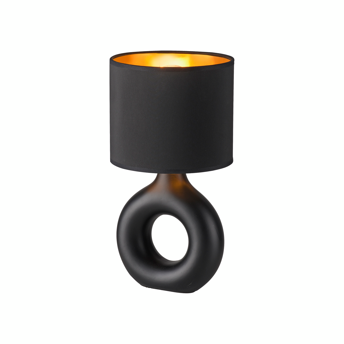 Pöytävalaisin JustLight Carara E27 musta