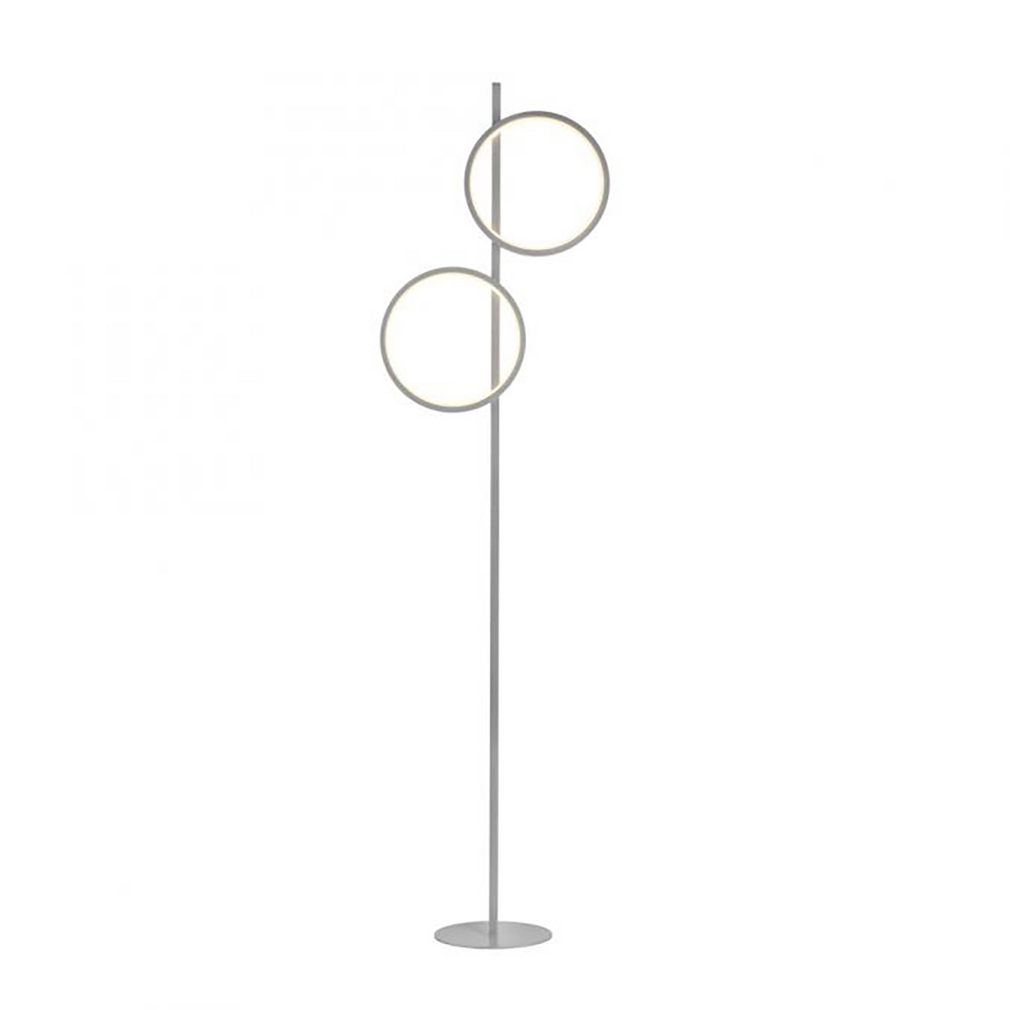 Lattiavalaisin JustLight Mini-Ritus hopea