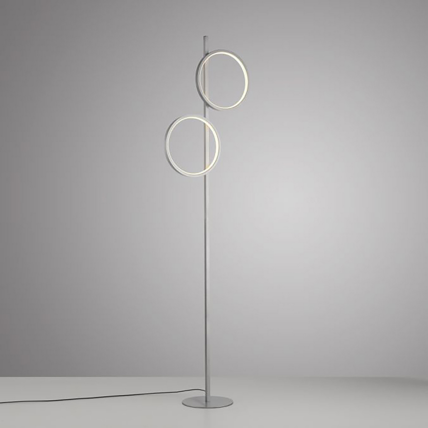 Lattiavalaisin JustLight Mini-Ritus hopea