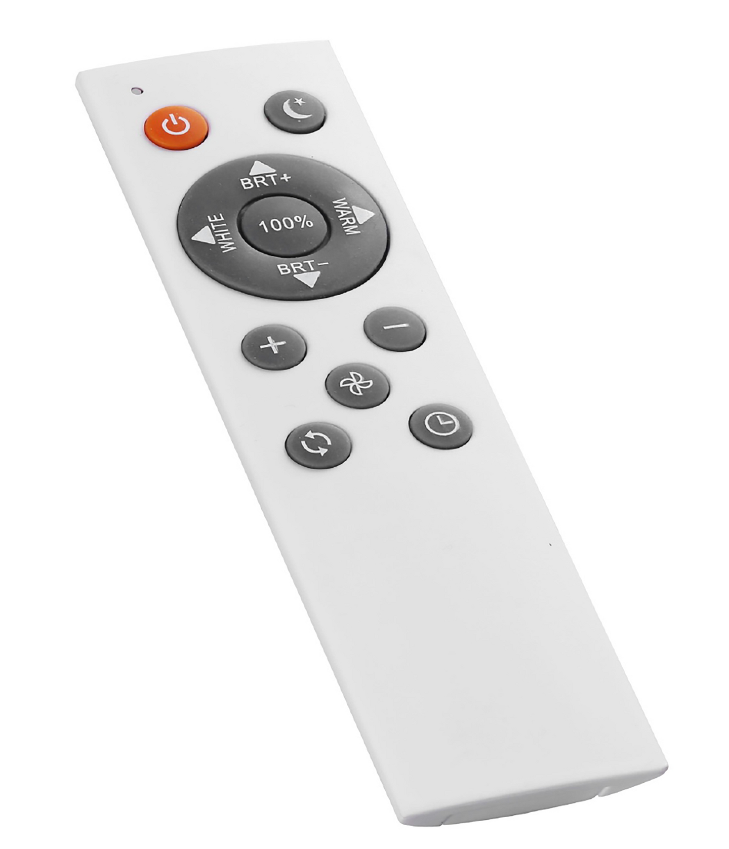 Kattotuuletinvalaisin FocusLight Milano 25W/5W/15W CCT 480mm valkoinen