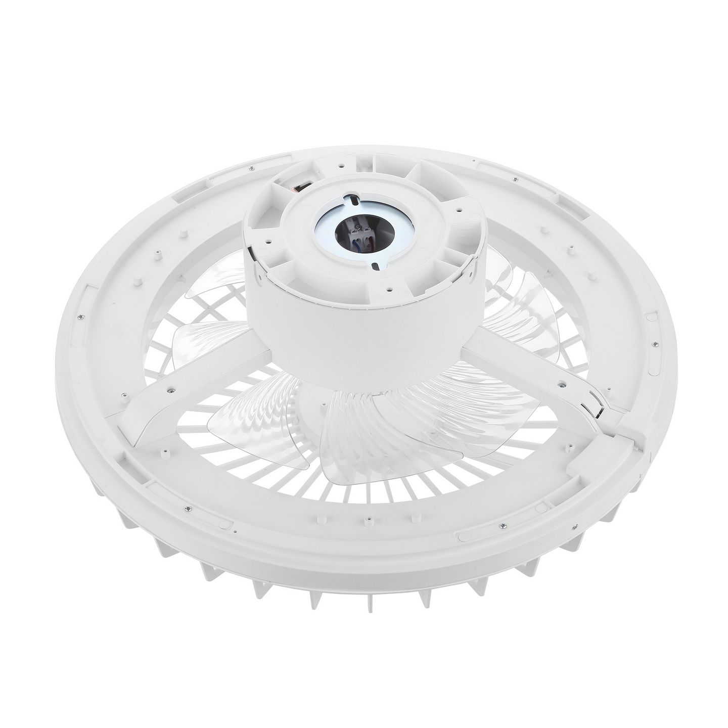 Kattotuuletinvalaisin FocusLight Milano 25W/5W/15W CCT 480mm valkoinen