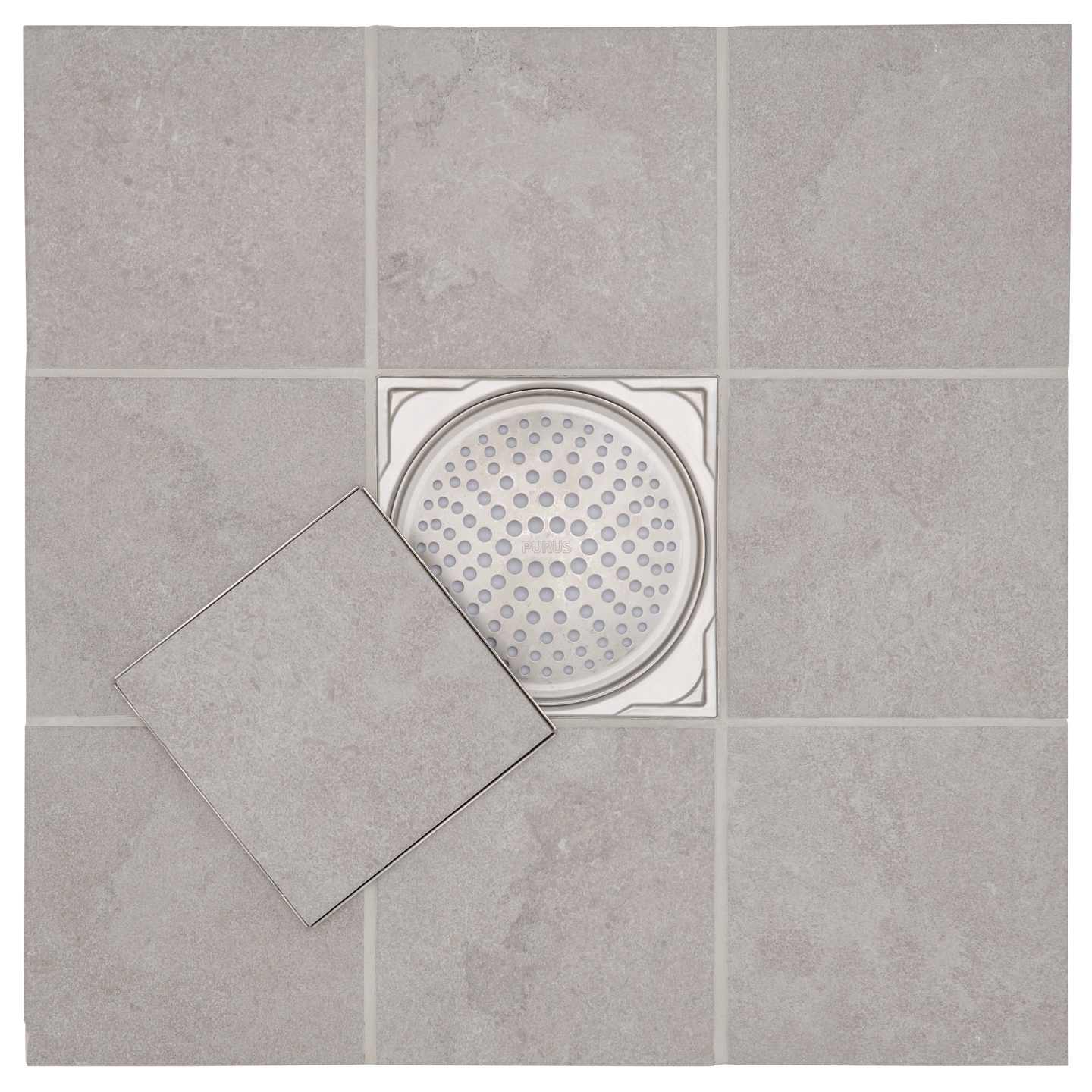 Neliökansi Purus Square 148 Tile Insert